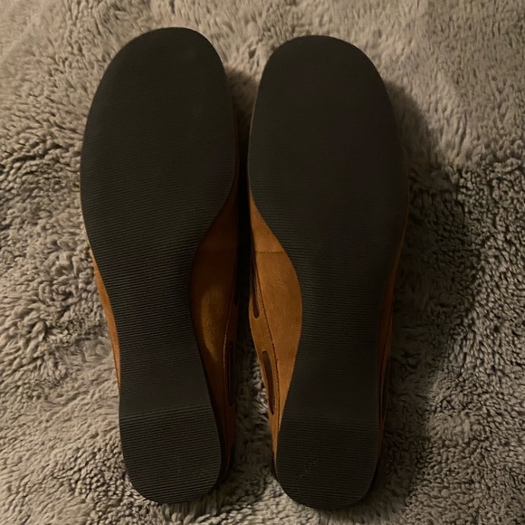 Vintage Bass Women's Brown Suede mules - Picture 5 of 7